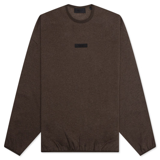 Essentials Crewneck - Heather Wood