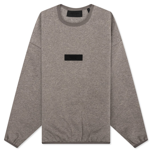 Essentials Kid's Crewneck - Heather Grey