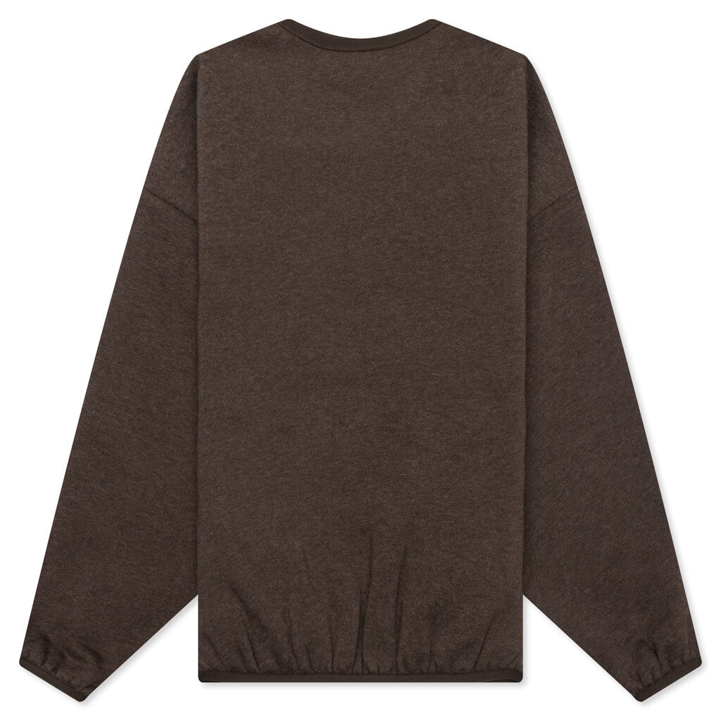 Essentials Kid's Crewneck - Heather Wood
