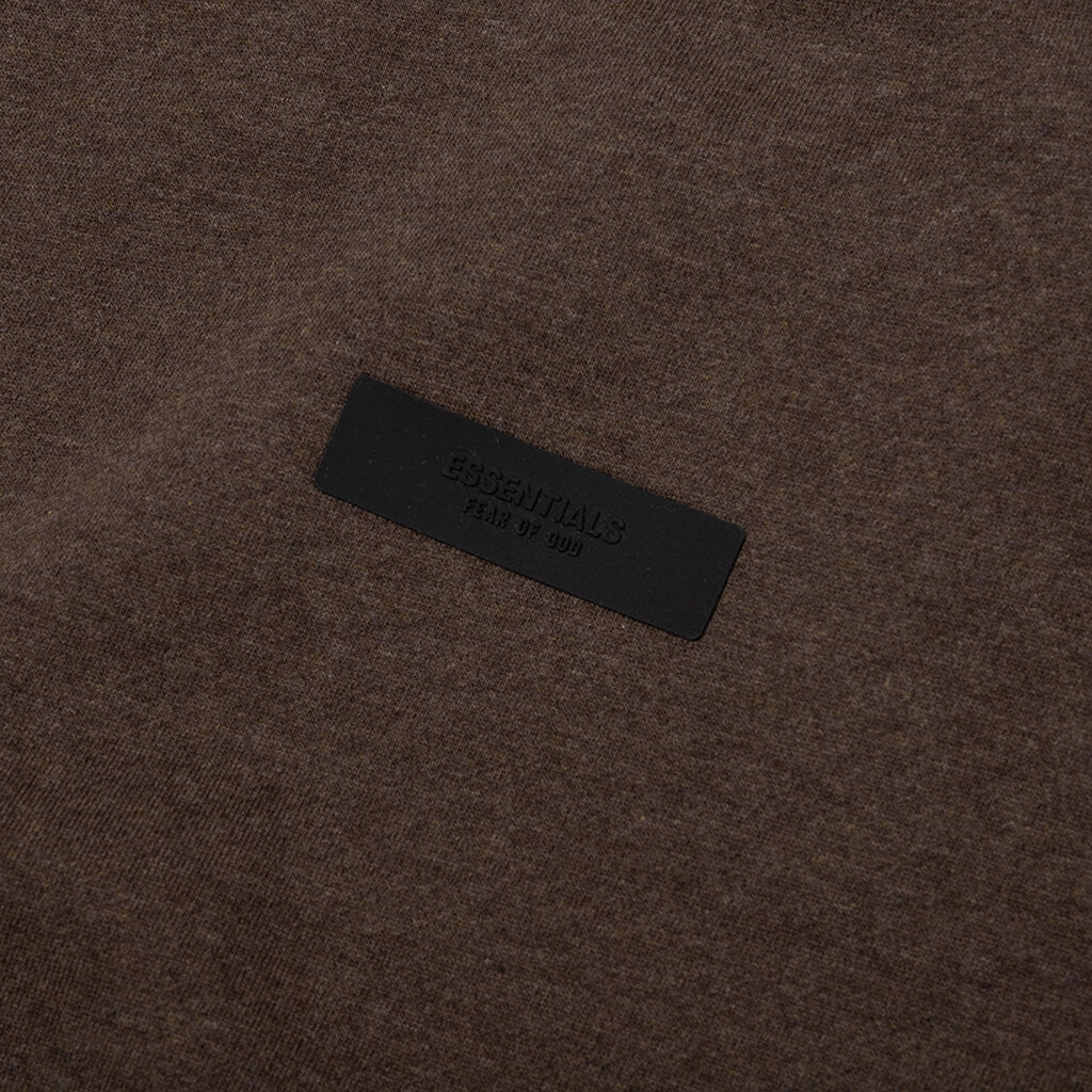 Essentials Kid's Crewneck - Heather Wood