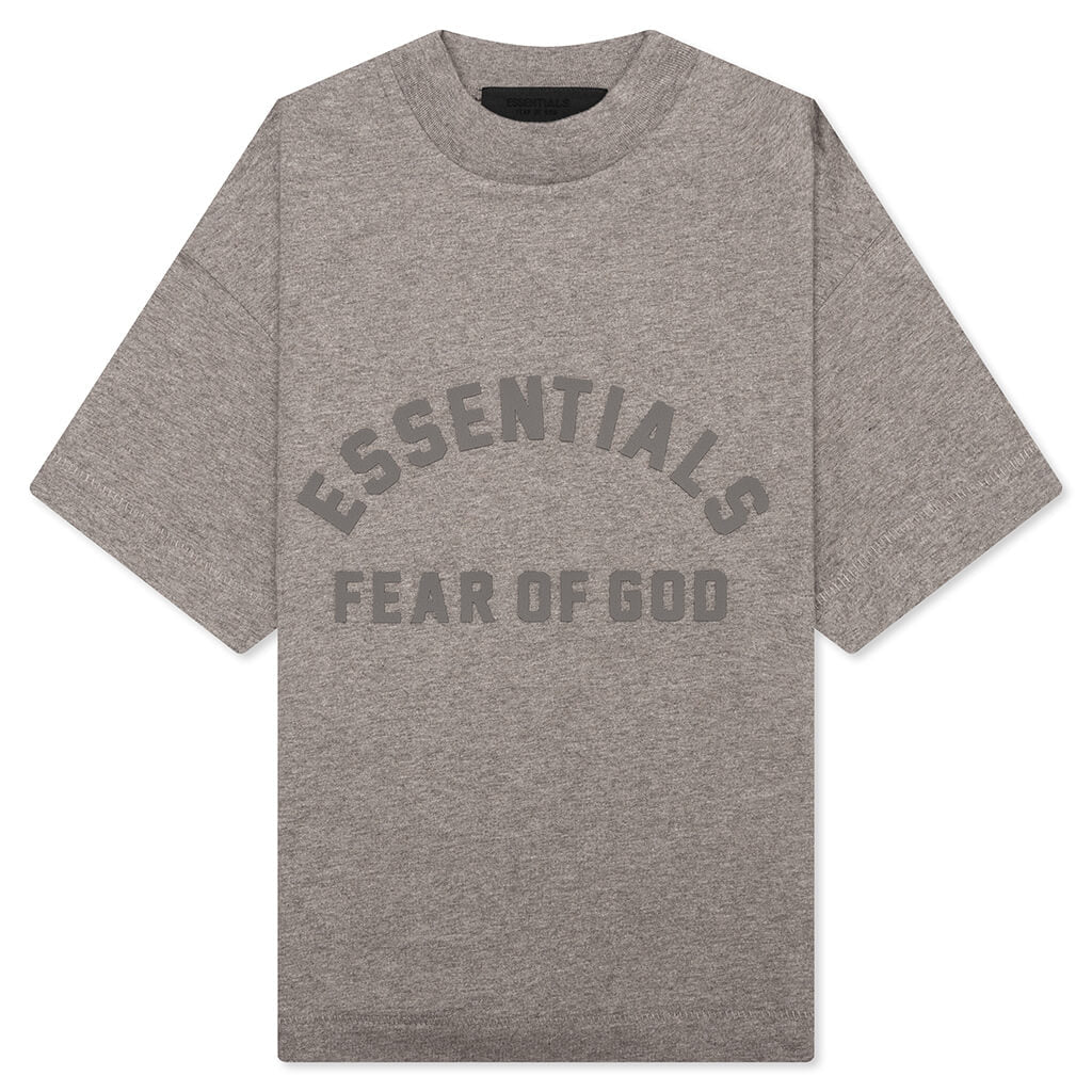 Essentials Kid's S/S Tee - Heather Grey