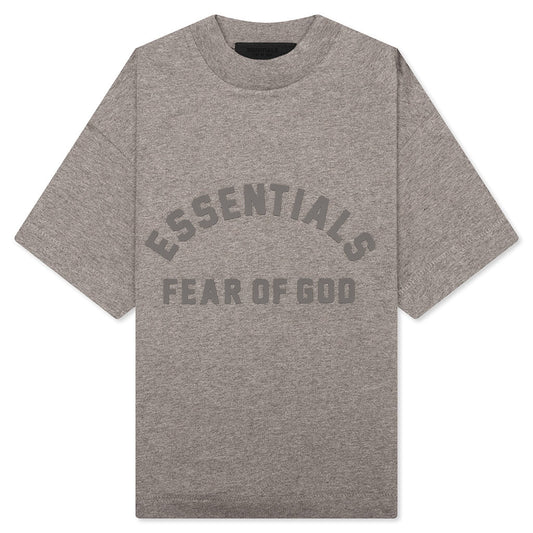 Essentials Kid's S/S Tee - Heather Grey