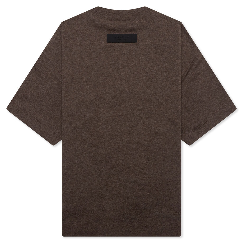 Essentials Kid's S/S Tee - Heather Wood
