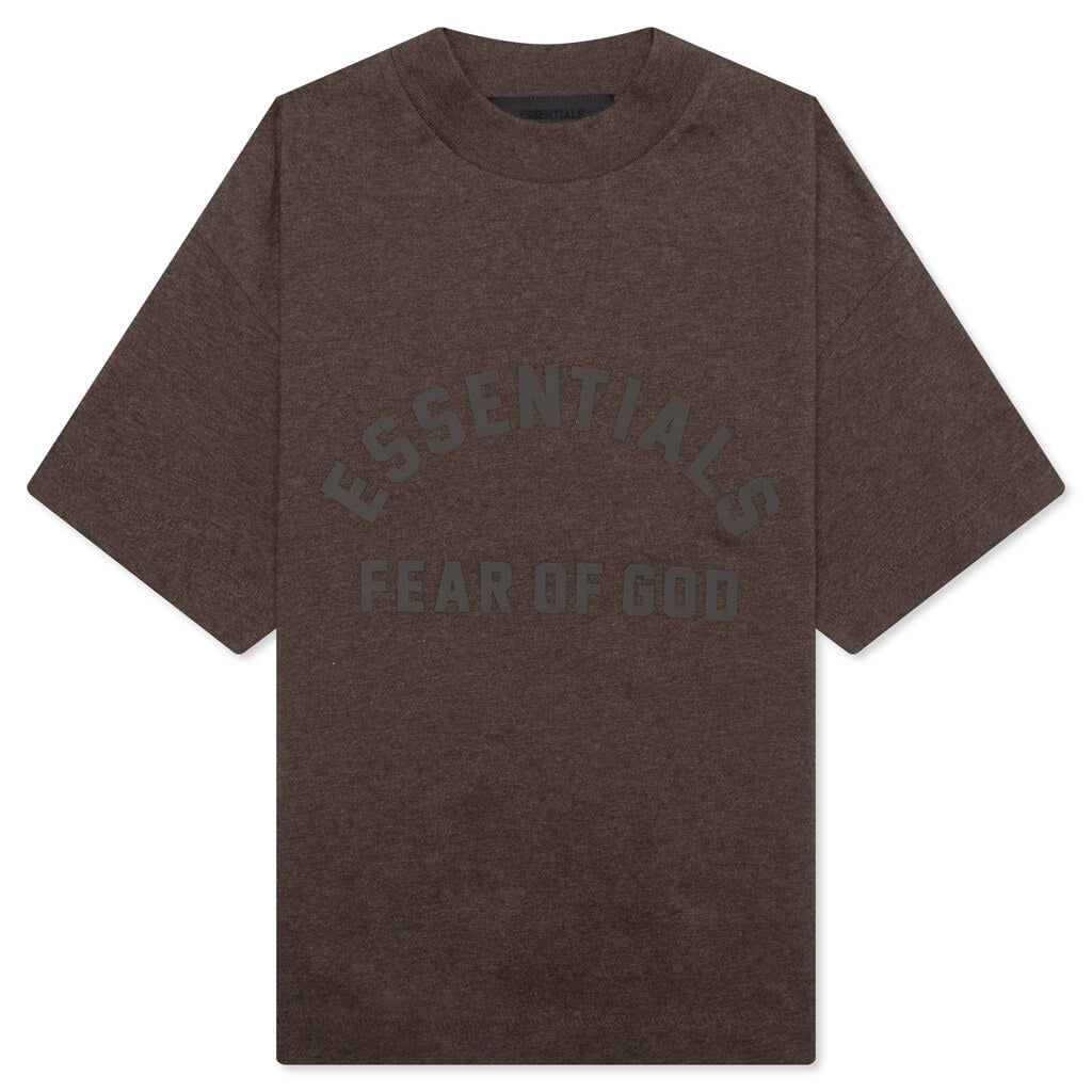Essentials Kid's S/S Tee - Heather Wood