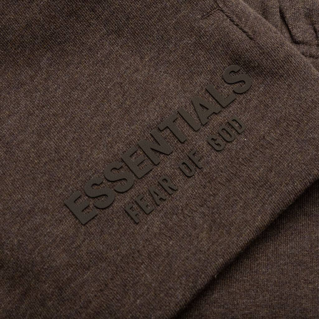 Essentials Kid's Sweatshort - Heather Wood