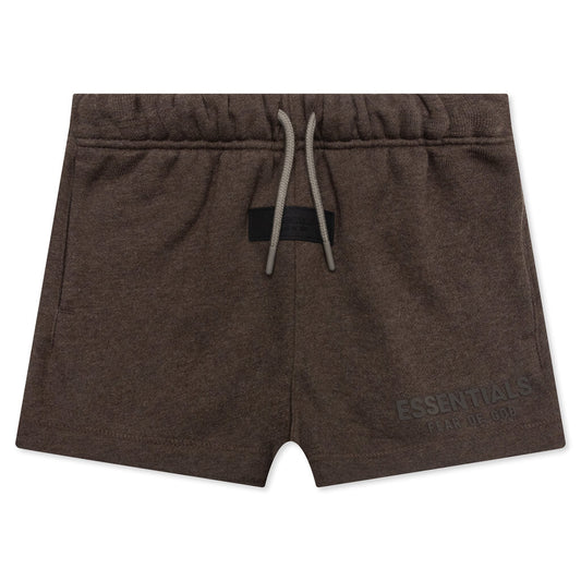 Essentials Kid's Sweatshort - Heather Wood