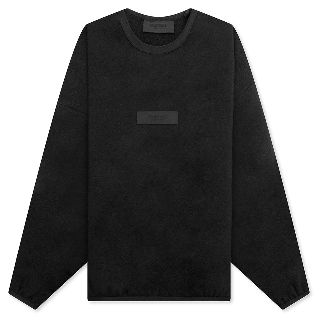 Essentials Kid's Crewneck - Black