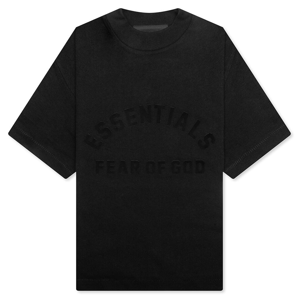 Essentials Kid's S/S Tee - Black