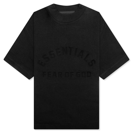 Essentials Kid's S/S Tee - Black