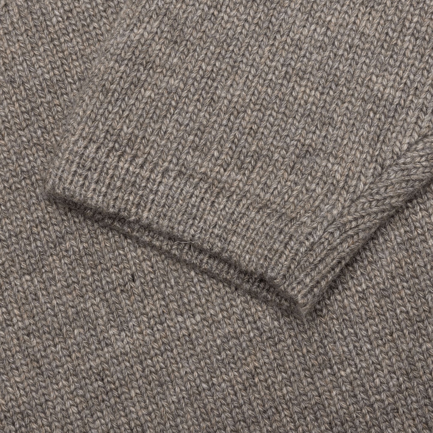 Essentials Knit Hoodie - Heather Grey