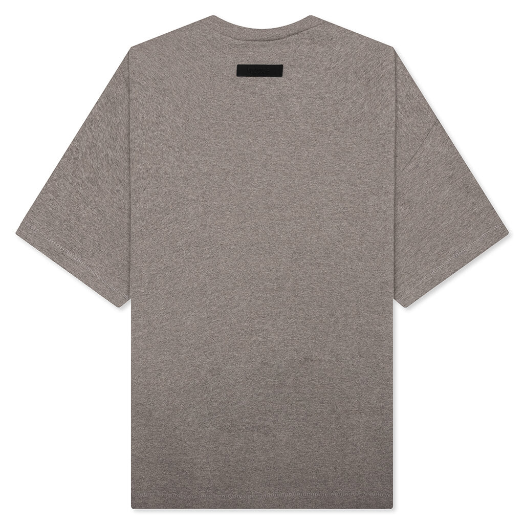 Essentials Heavy S/S Tee - Heather Grey