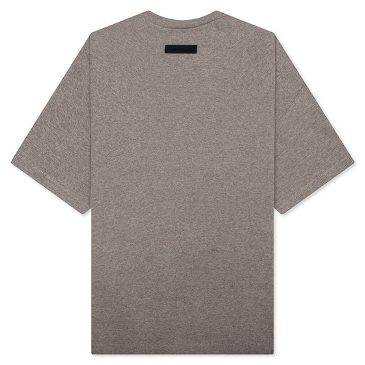 Essentials Heavy S/S Tee - Heather Grey