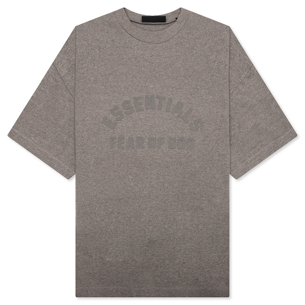 Essentials Heavy S/S Tee - Heather Grey