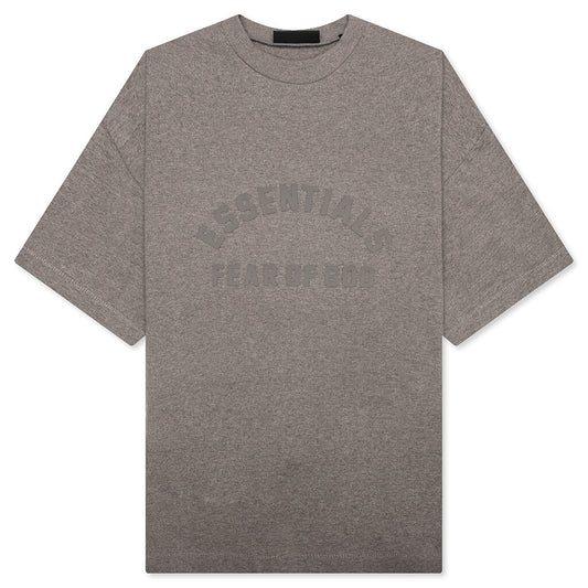Essentials Heavy S/S Tee - Heather Grey