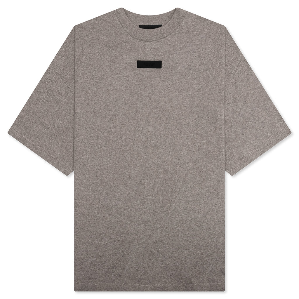 Essentials S/S Tee - Heather Grey