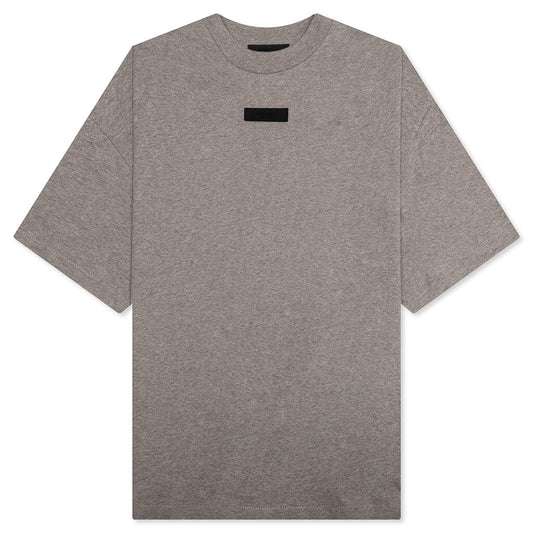 Essentials S/S Tee - Heather Grey