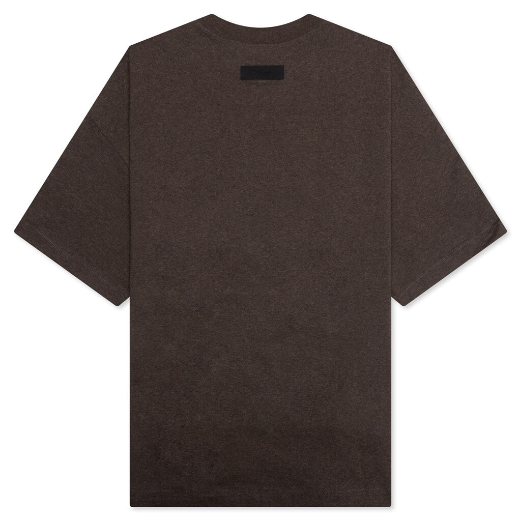 Essentials Heavy S/S Tee - Heather Wood