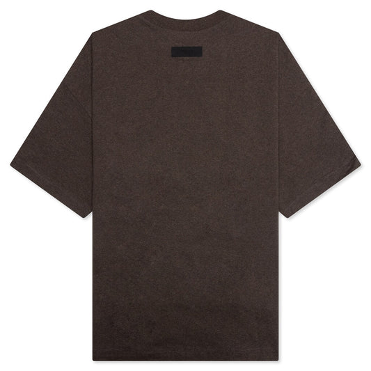 Essentials Heavy S/S Tee - Heather Wood