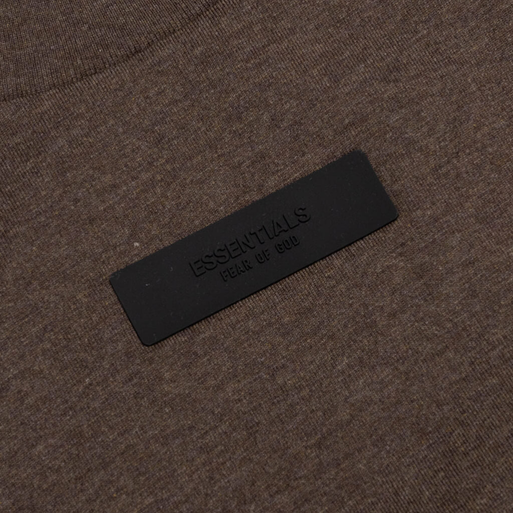 Essentials S/S Tee - Heather Wood