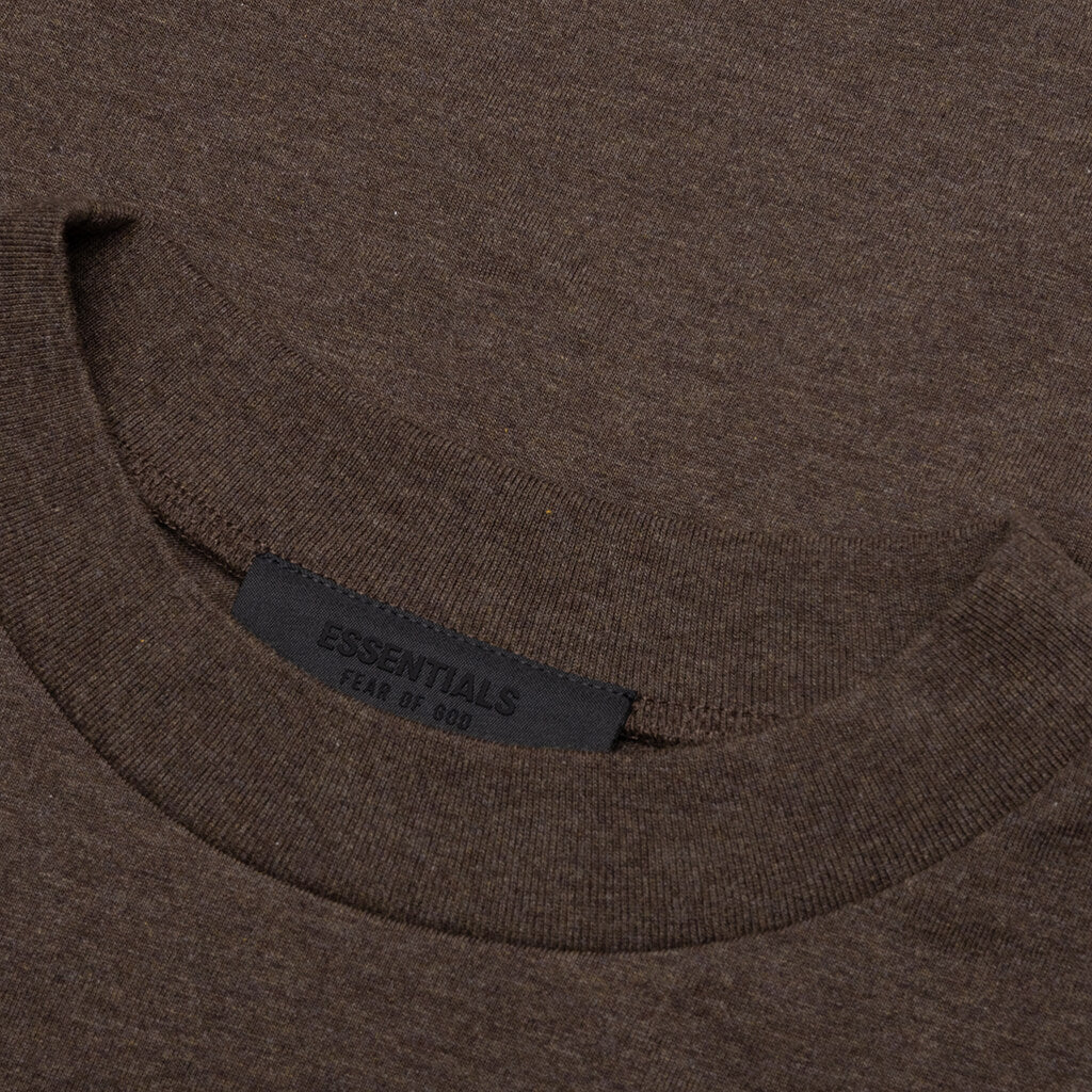 Essentials S/S Tee - Heather Wood