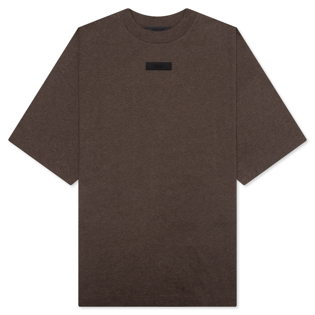 Essentials S/S Tee - Heather Wood