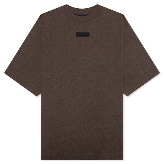 Essentials S/S Tee - Heather Wood