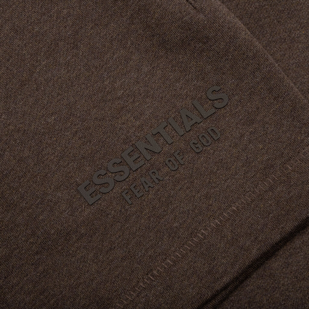 Essentials Sweatshort - Heather Wood