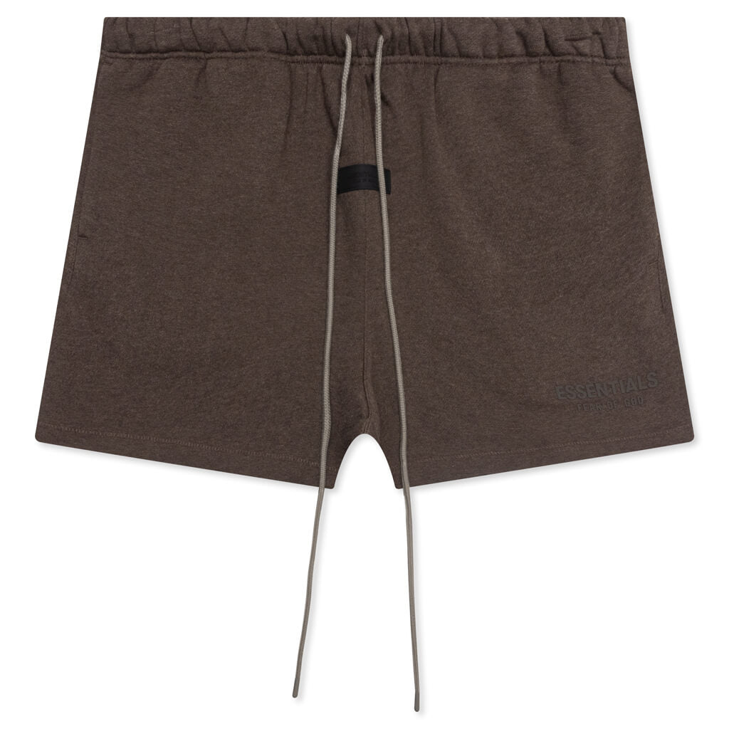 Essentials Sweatshort - Heather Wood