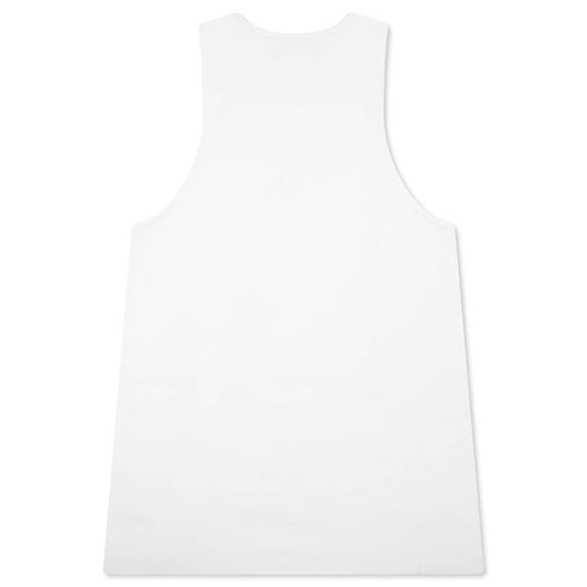Essentials Ribbed Tank Top - White