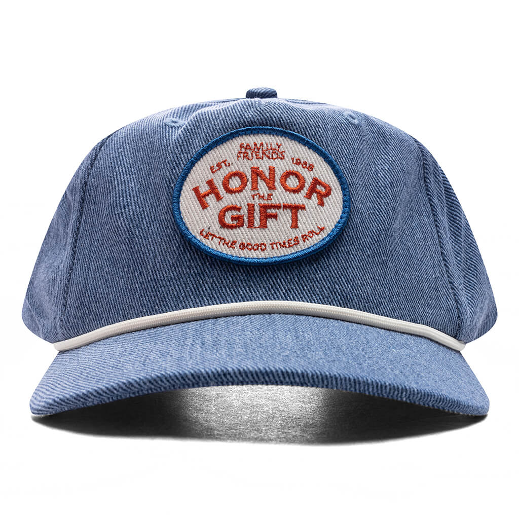 Est 1988 Patch Trucker Cap - Denim
