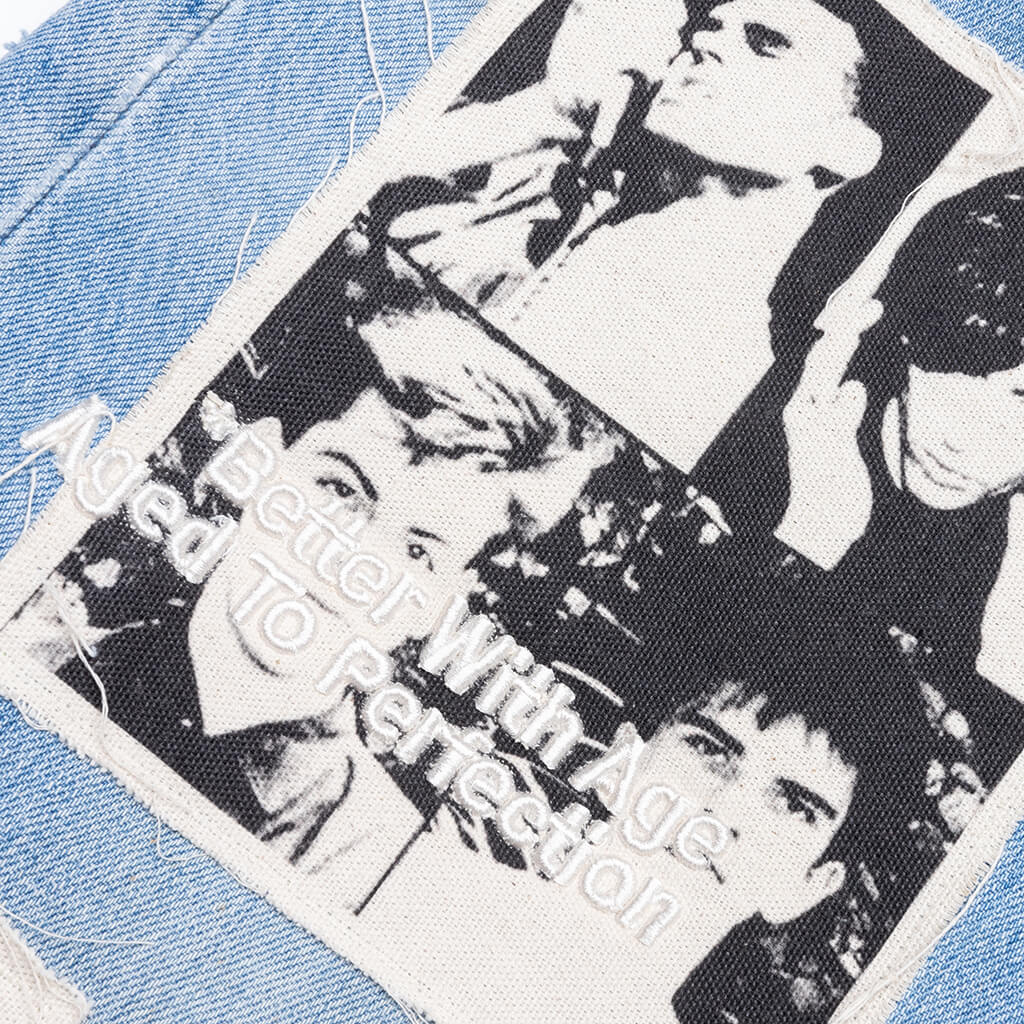 Exposé Triple-Wide Denim Short - Indigo
