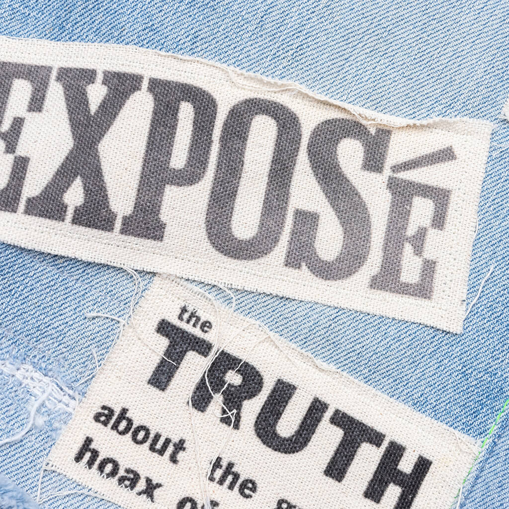 Exposé Triple-Wide Denim Short - Indigo