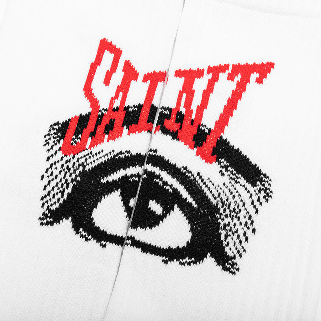 Eye Socks - White