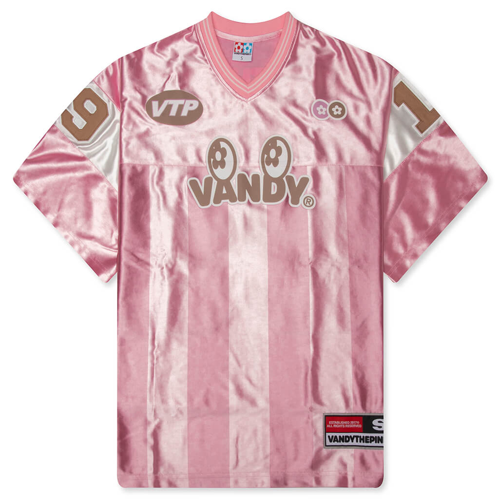 Eye Logo Stripe Jersey - Pink