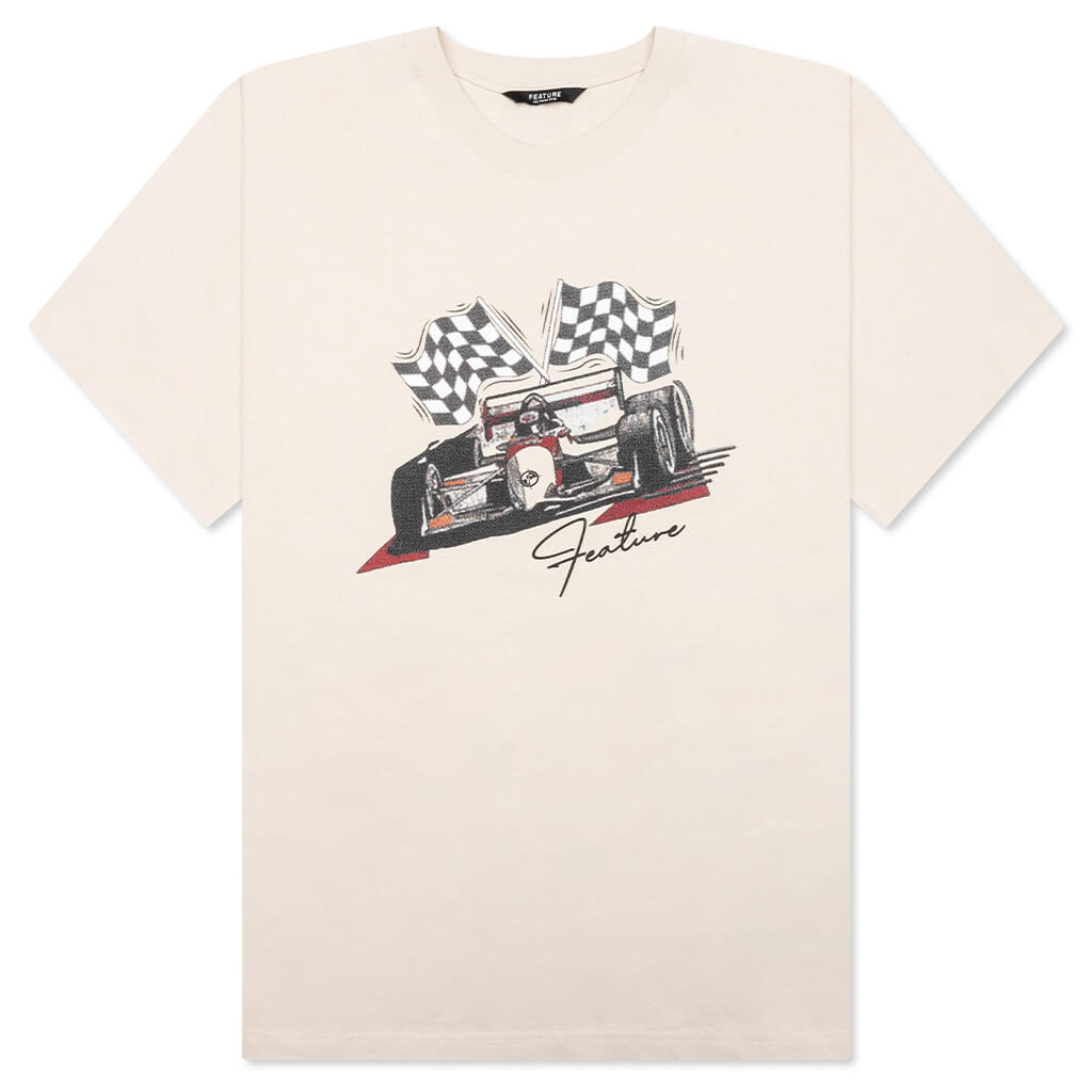 Finish Line Tee - Oatmeal