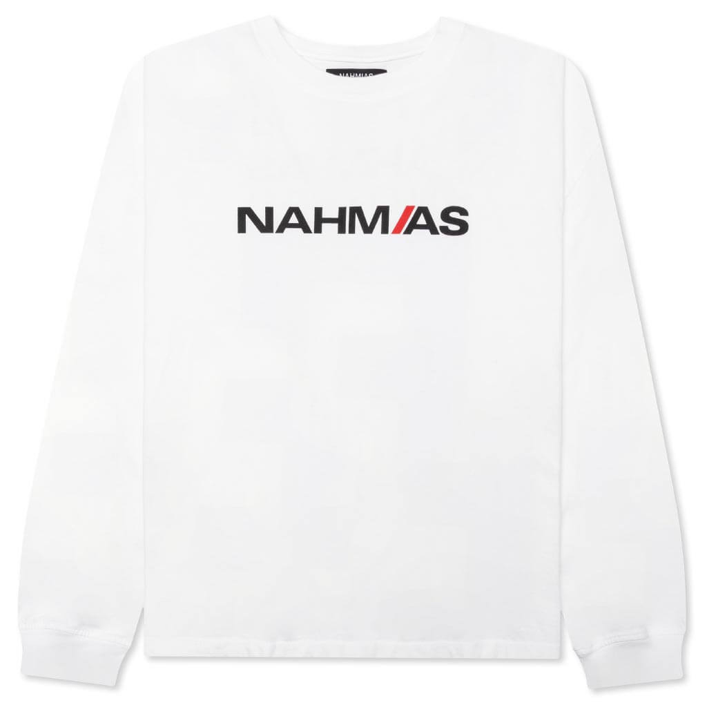 Feature x Nahmias F1 L/S T-Shirt - White