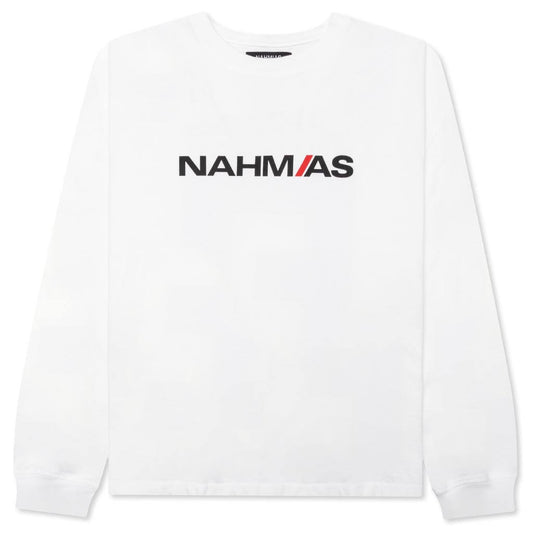 Feature x Nahmias F1 L/S T-Shirt - White