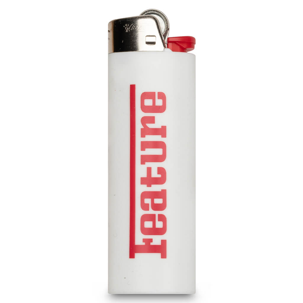 Grand Prix Rari Lighter - White/Red