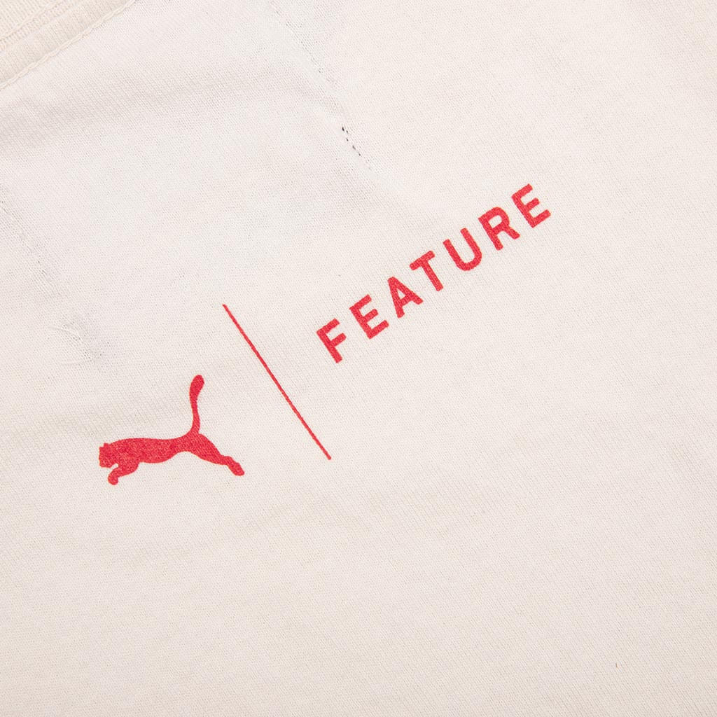 Puma x Feature Racing Tee - Cannoli Cream