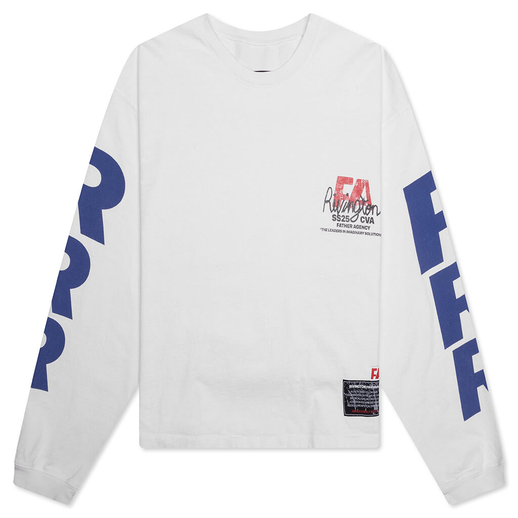 FA-CO L/S Tee #1 - Optic White