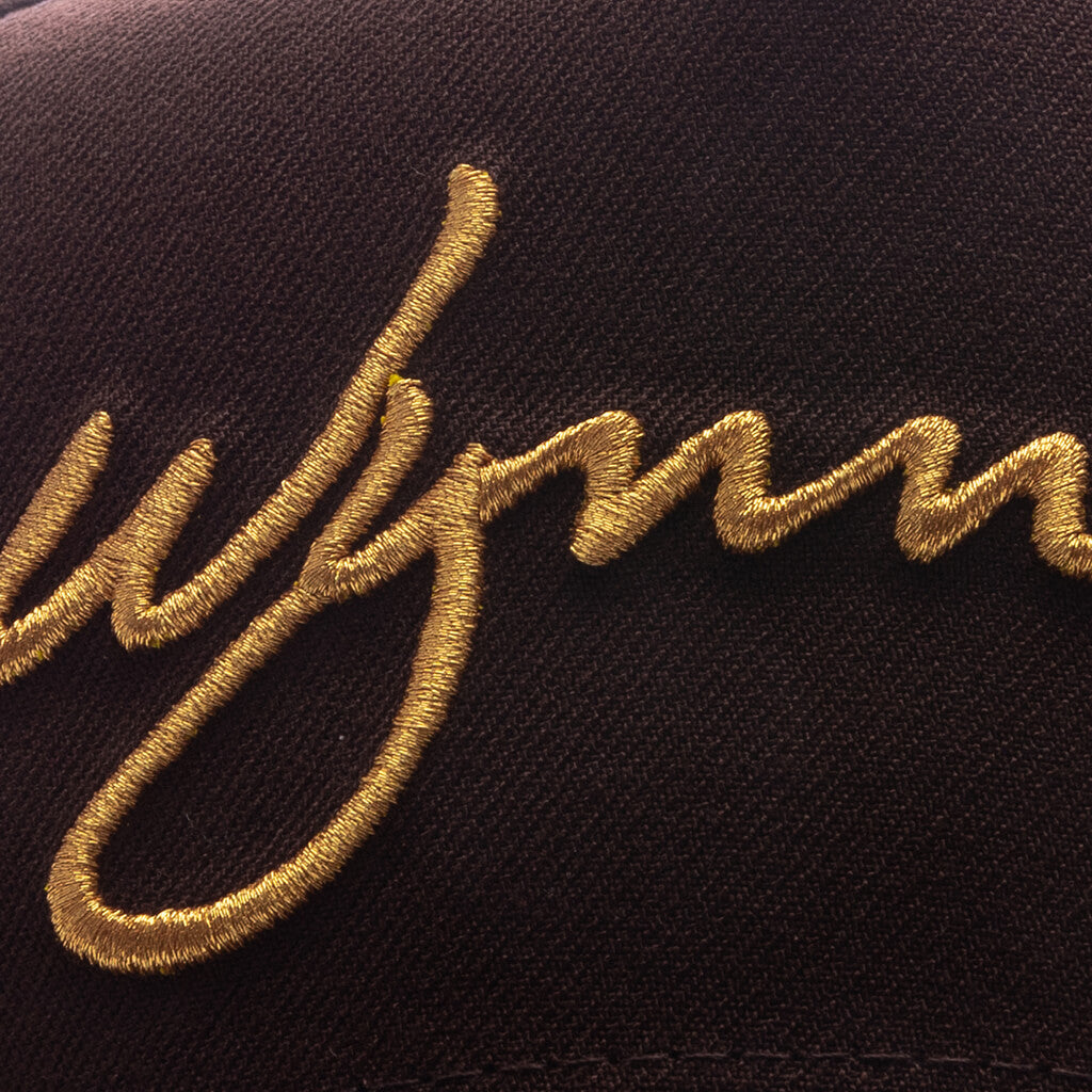 FEATURE x Wynn New Era 9FORTY Plaza A-Frame Snapback - Burnt Wood