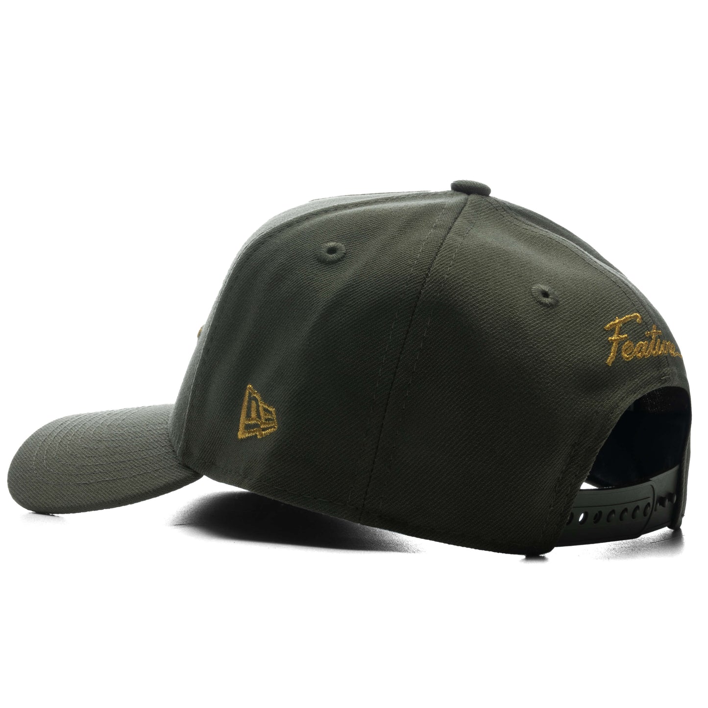 FEATURE x Wynn New Era 9FORTY Plaza A-Frame Snapback - New Olive