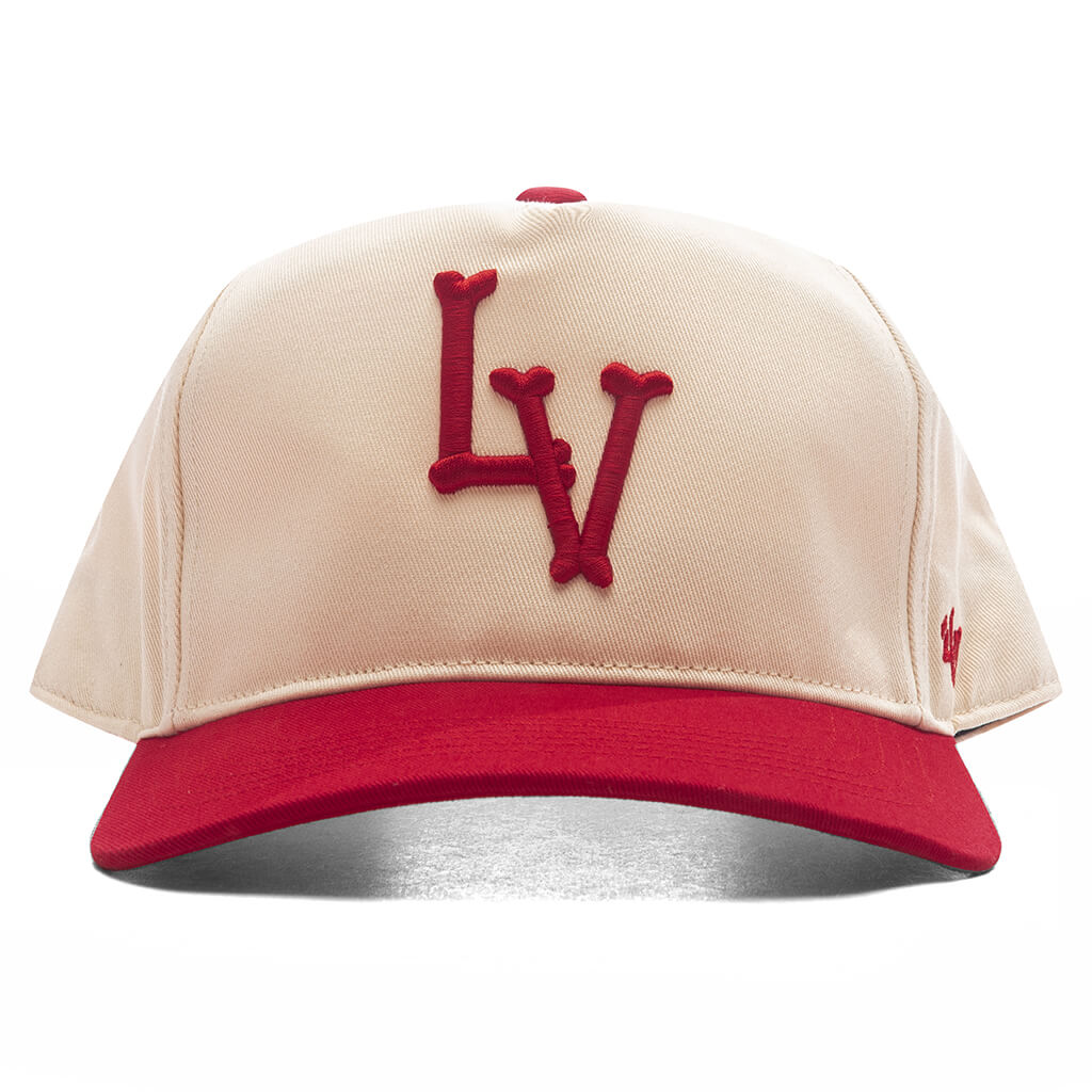 FEATURE x '47 Brand ‘LV’ Bones Two Tone - Natural/Red