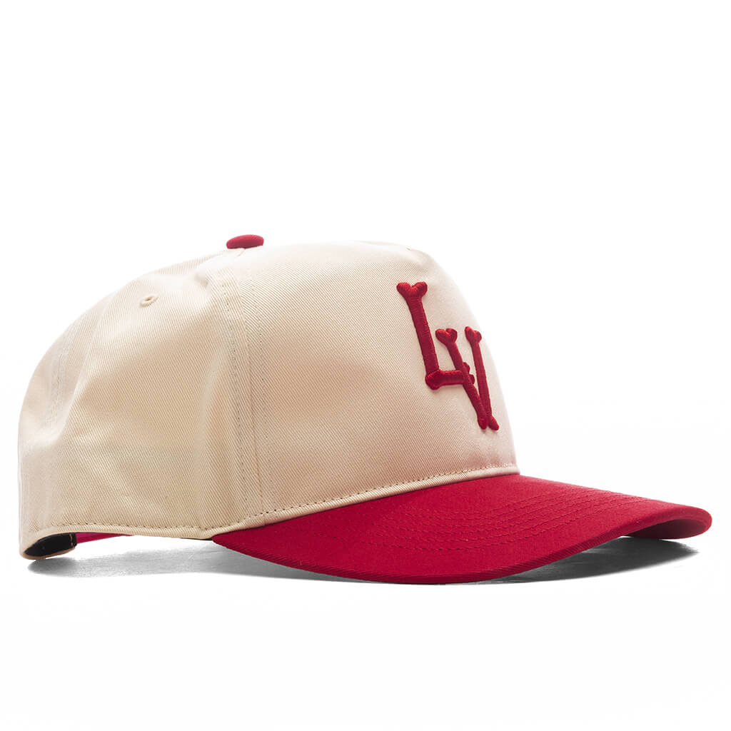 FEATURE x '47 Brand ‘LV’ Bones Two Tone - Natural/Red