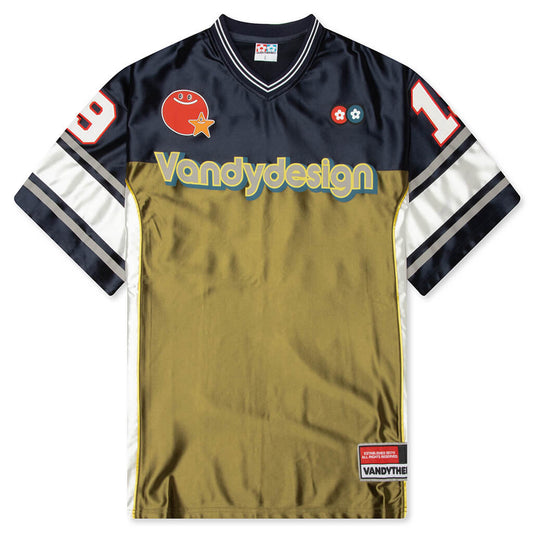 FM Design Football Jersey - Olive/Navy