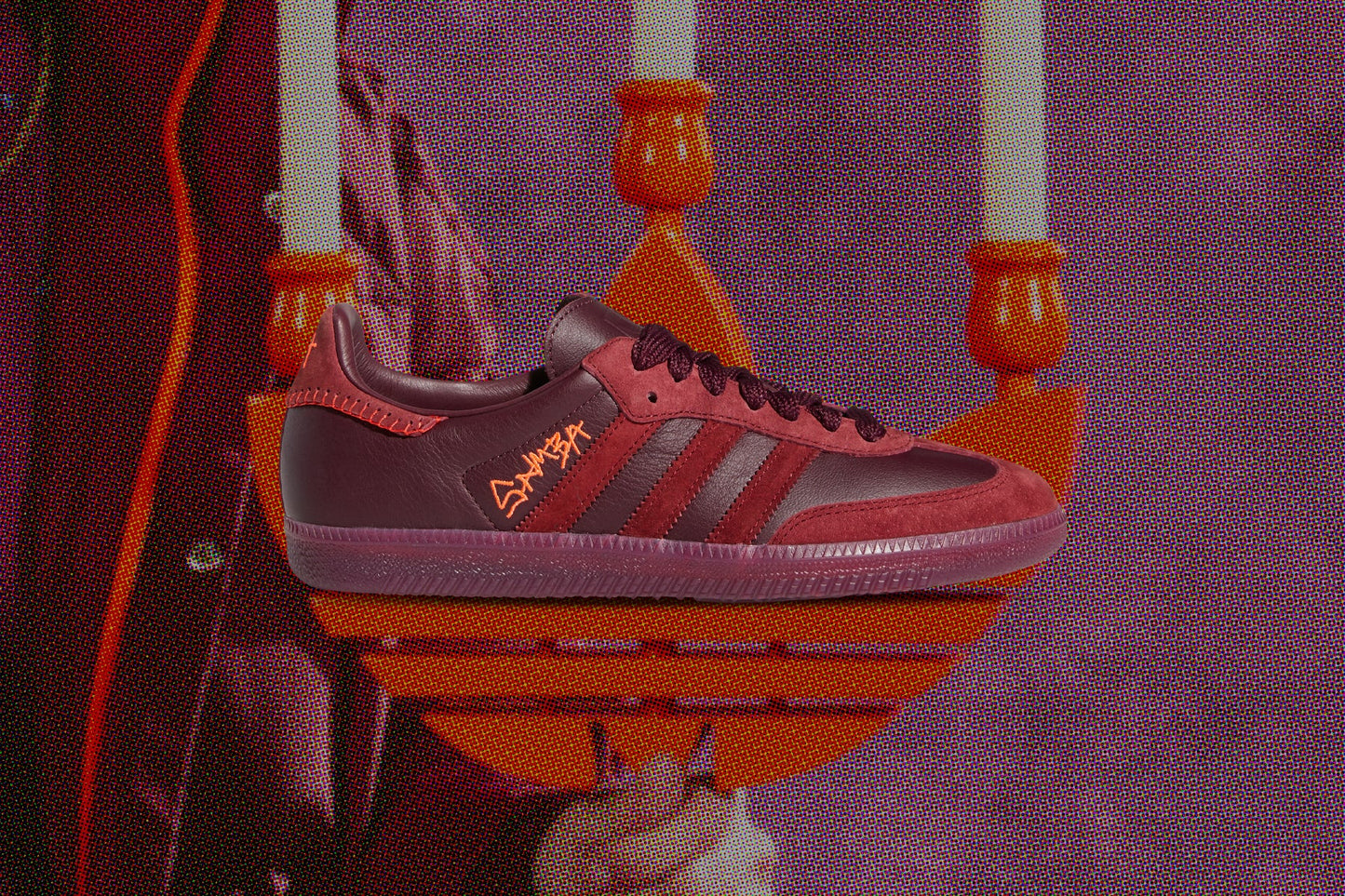 adidas Originals x Jonah Hill Samba - Maroon