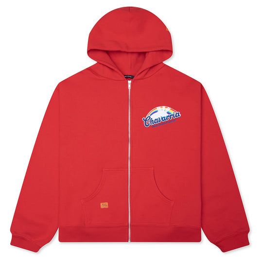 Fabuloso Shrunken Hoodie - Fiery Red