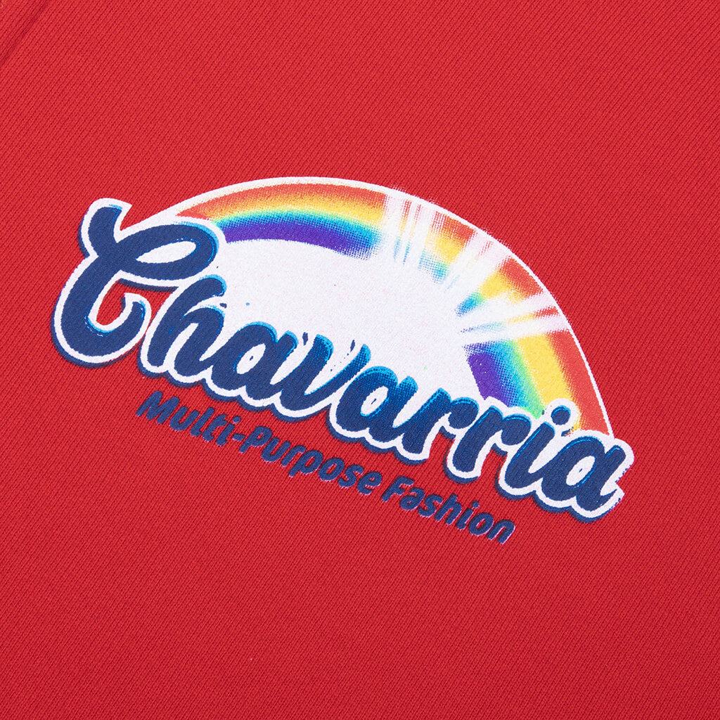 Fabuloso Shrunken Hoodie - Fiery Red