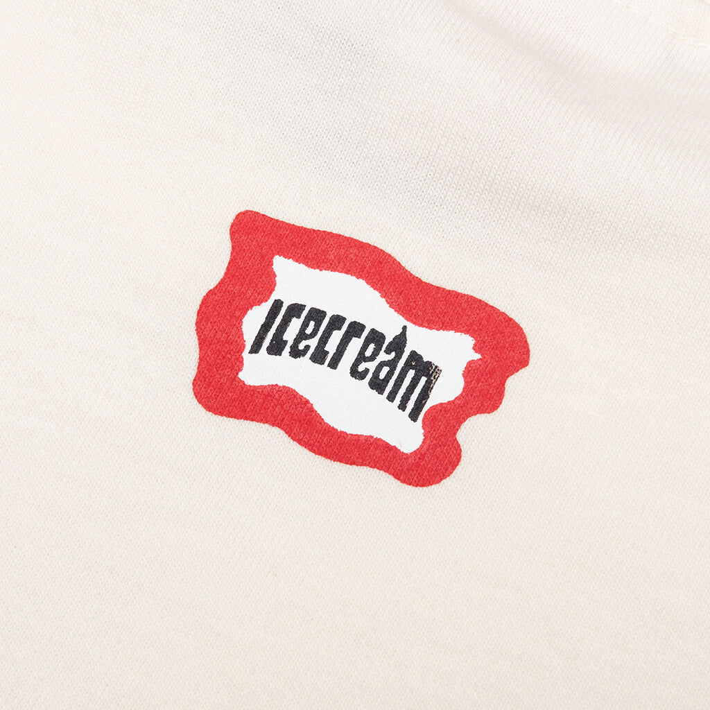 Face Time S/S Tee - Antique White