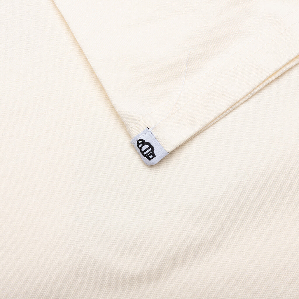 Face Time S/S Tee - Antique White